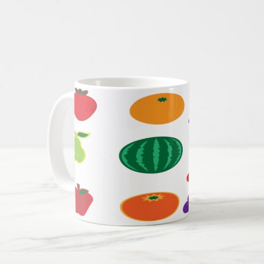 Mug L'art des fruits (Devant gauche)