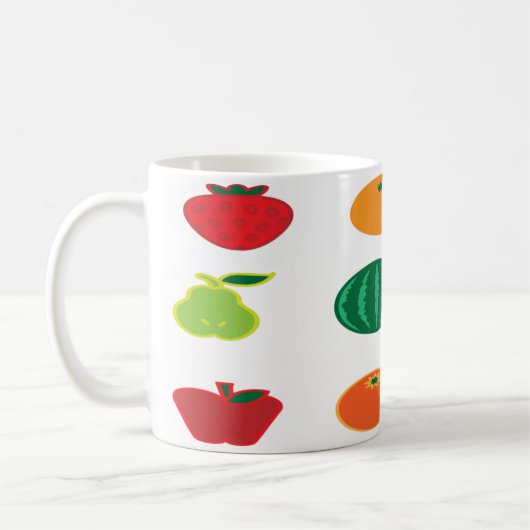 Mug L'art des fruits (Gauche)