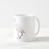Mug L'art des oiseaux d'aigrettes (Devant droit)