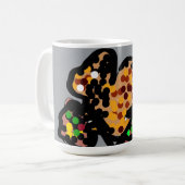 Mug L'art des points d'écureuil (Devant gauche)