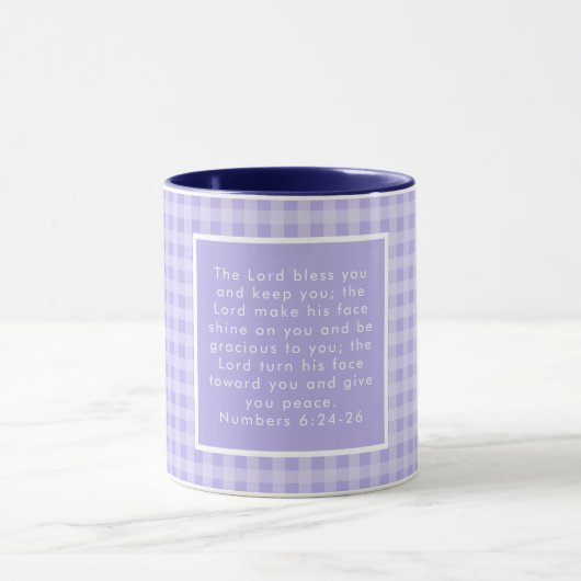 Mug L'art des versets de la Bible chrétienne (Centre)