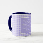 Mug L'art des versets de la Bible chrétienne (Devant gauche)