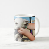 Mug L'Art Dimensionnel Chien Blanc, (Devant droit)