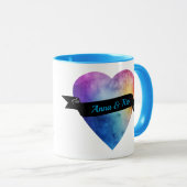 Mug L'art du cheval de dressage de danse - (Devant droit)