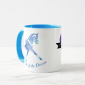 Mug L'art du cheval de dressage de danse - (Devant gauche)