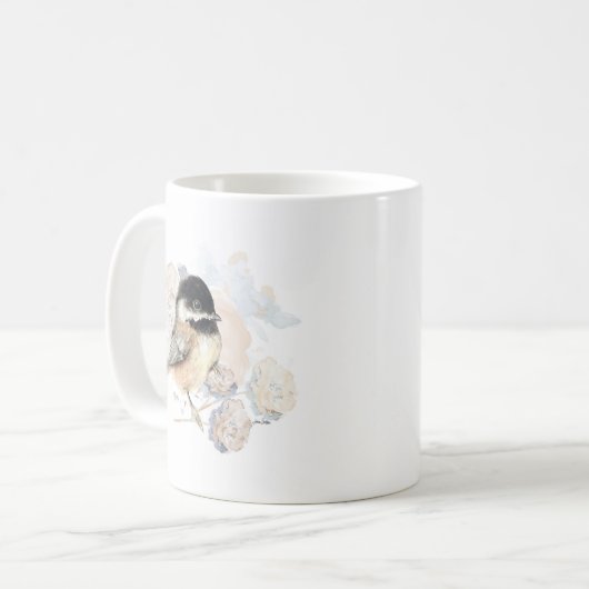 Mug L'art du chickadee à calotte noire (Devant gauche)