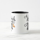 Mug L'art du chien positif | Devis motivationnel (Centre)