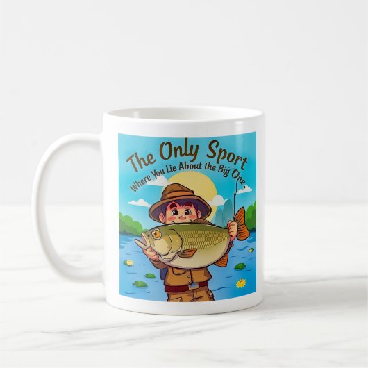 Mug L'art du gros mensonge (Gauche)