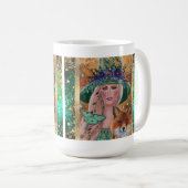 Mug L'art du renard aux sorcières d'Halloween par Rene (Devant droit)