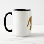 Mug L'art du singe babouin (Gauche)