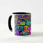 Mug L'art est la vie ! (Devant gauche)