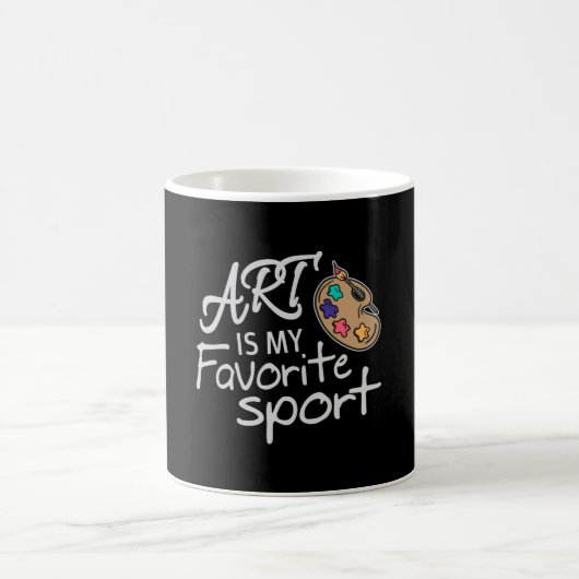 Mug L'art est mon sport favori (Centre)