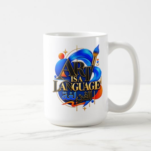 MUG L'ART EST UN LANGAGE (Droite)