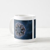 Mug L'art fractal à la galle (Devant gauche)