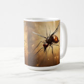 Mug L'art fractal des moustiques, (Devant droit)