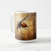 Mug L'art fractal des moustiques, (Devant gauche)