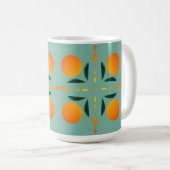 Mug L'art graphique des fruits d'agrumes (Devant droit)