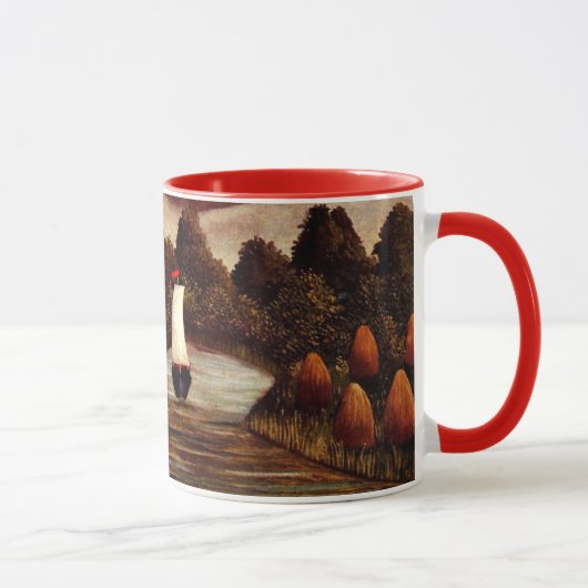 Mug L'art Henri Rousseau : Les Bancs de l'Oise (Droite)