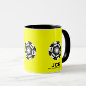 Mug L'art kaléidoscope du premier volume quinze (Devant droit)