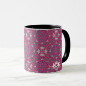 Mug L'art kaléidoscope du volume neuf dix-huit (Devant droit)