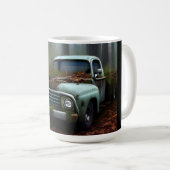 Mug L'Art numérique de camion abandonné (Devant droit)