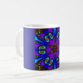 Mug L'art numérique dynamique kaléidoskope (Devant gauche)
