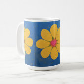 Mug L'art original m'aiment m'aiment pas marguerite (Devant gauche)