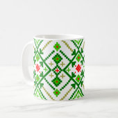Mug L'art populaire ukrainien inspiré (Devant gauche)