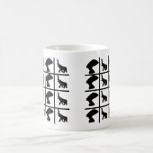 Mug L'art tribal abstrait africain (Centre)