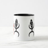 Mug L'art tribal africain Abstrait (Centre)