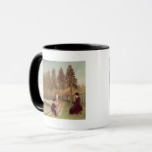 Mug L'artiste peignant son épouse, 1900-05 (Devant gauche)