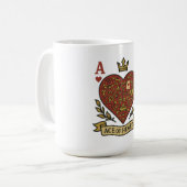 Mug L'as des coeurs (Devant gauche)