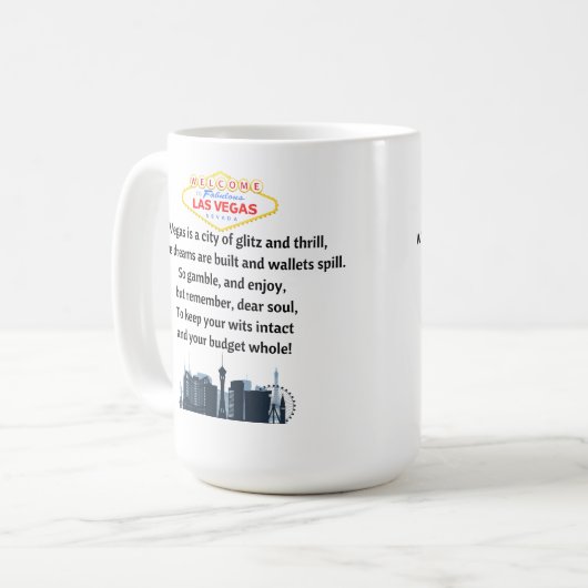 Mug Las Vegas (Devant gauche)