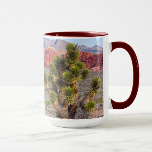 Mug Las Vegas : Canyon rouge de roche, Nevada (Droite)