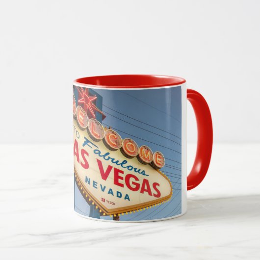 Mug Las Vegas, Nevada - (Devant droit)
