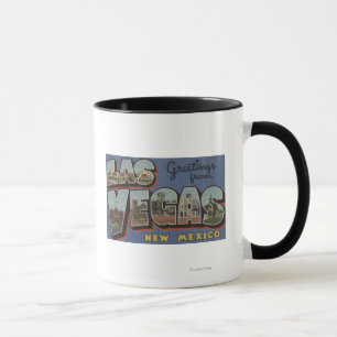 Mug Las Vegas, Nouveau-Mexique - Scènes de grandes let