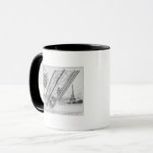 Mug L'ascenseur d'Otis dans Tour Eiffel (Devant gauche)