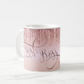 Mug Lash Boss Lashes Rose Gold Driving Gold (Devant gauche)