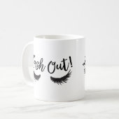 Mug Lash Out Eyelashes Lash Salon Artiste de maquillag (Devant gauche)