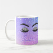 Mug Lashes et sourcils studio scintillant parties scin (Gauche)