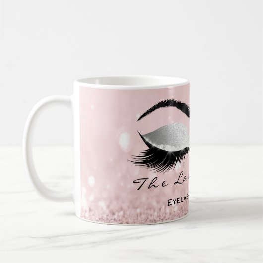 Mug Lashes Extension Beauté Studio Gris Parties scinti (Gauche)