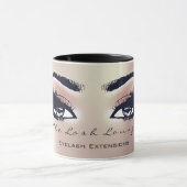 Mug Lashes Extension Maquillage oculaire Studio Peach  (Centre)