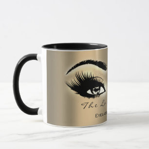 Mug Lashes Extension Maquillage Studio EyesSepia Gold