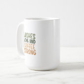 Mug - Lashes Long And Coffee Strong (Devant gauche)