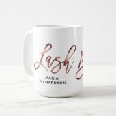 Mug Lashes rose Gold (Devant gauche)
