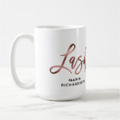 Mug Lashes rose Gold (Gauche)
