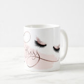 Mug Lashes rose Gold (Devant droit)