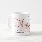 Mug Lashes rose Gold (Devant gauche)