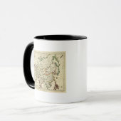 Mug L'Asie aux frontières définies (Devant gauche)