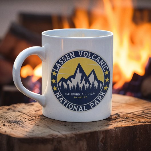 Mug Lassen Volcanic Peak Landscape